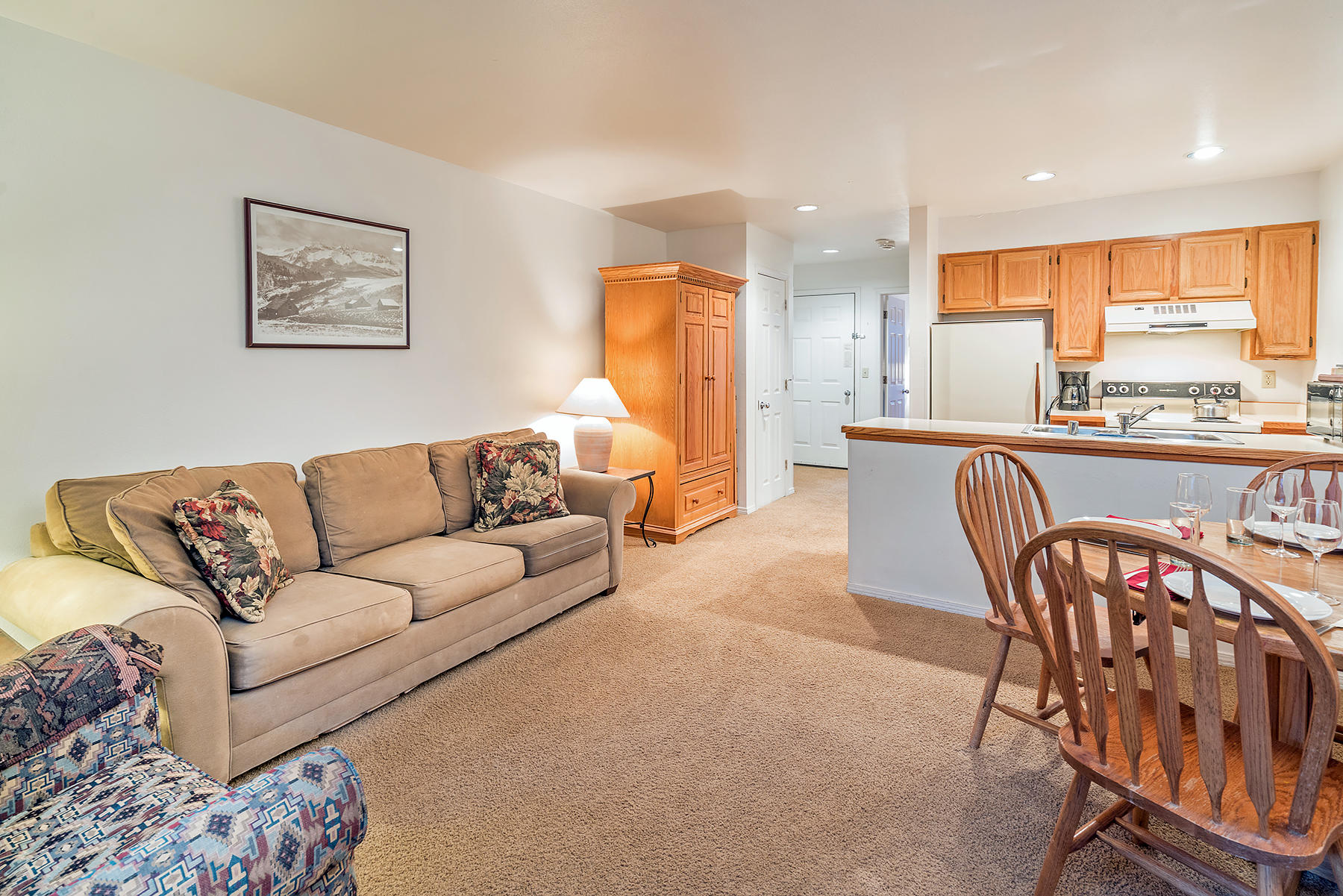 800 Black Bear Road, Unit 11 Telluride, CO 81435 - Photo 7 of 11 a living room with furniture and a large window