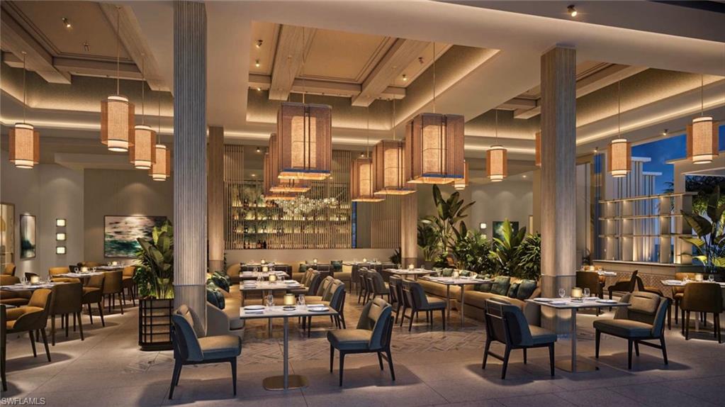 6869 Grenadier Boulevard, Unit 402 Naples, FL 34108 - Photo 5 of 12 dining room of club