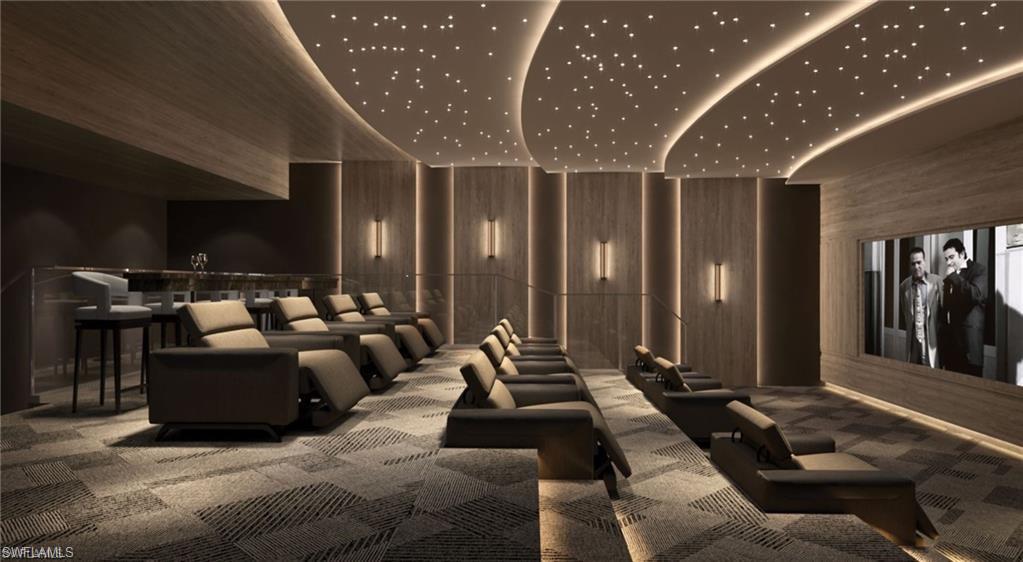6869 Grenadier Boulevard, Unit 402 Naples, FL 34108 - Photo 10 of 12 Plaza level Theater