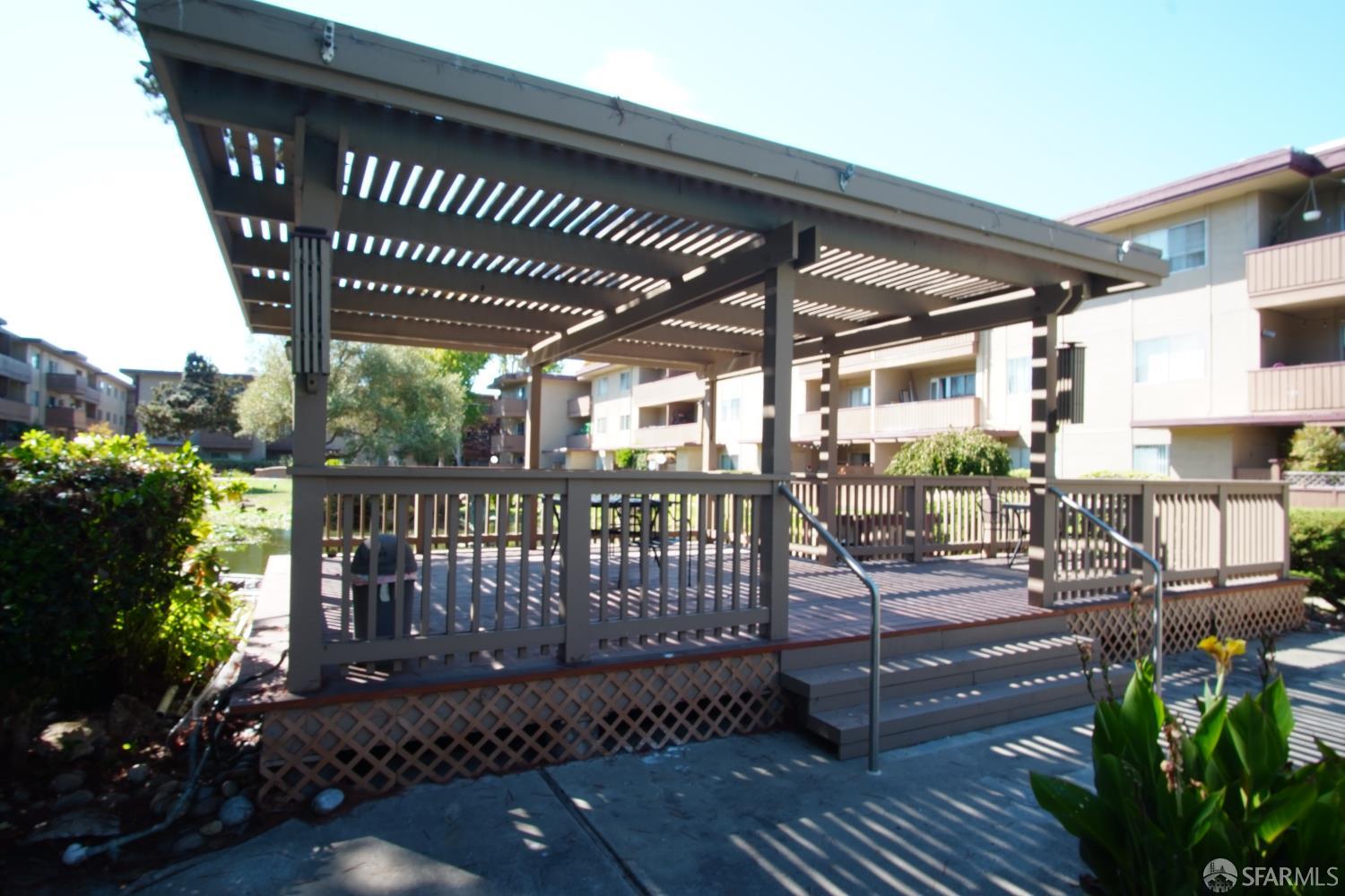 1305 Webster Street, Unit C309 Alameda, CA 94501 - Photo 23 of 24 a view of a porch with furniture