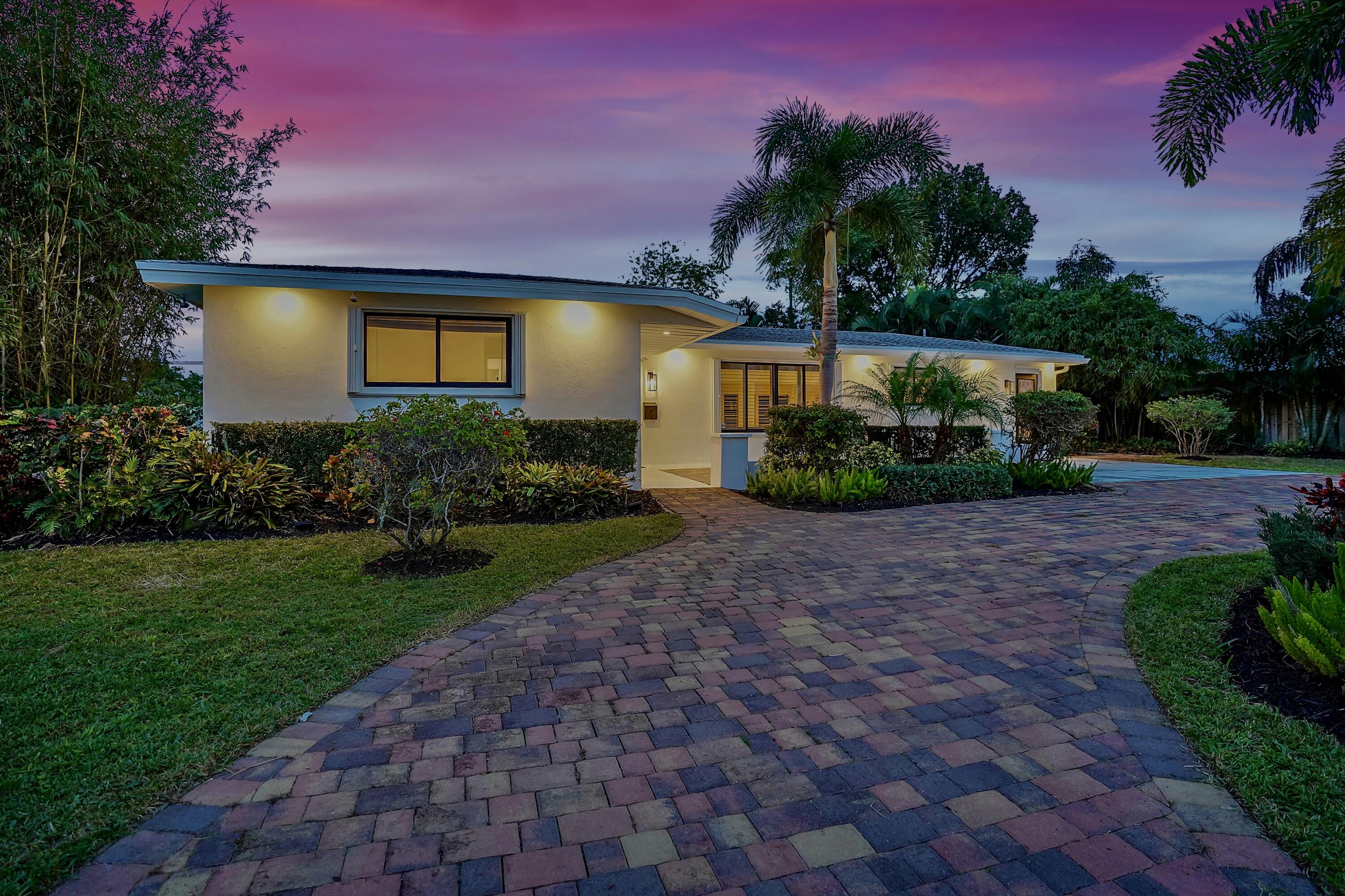 Front Corner - Evening View