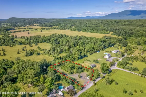 a view of a lake with a lake