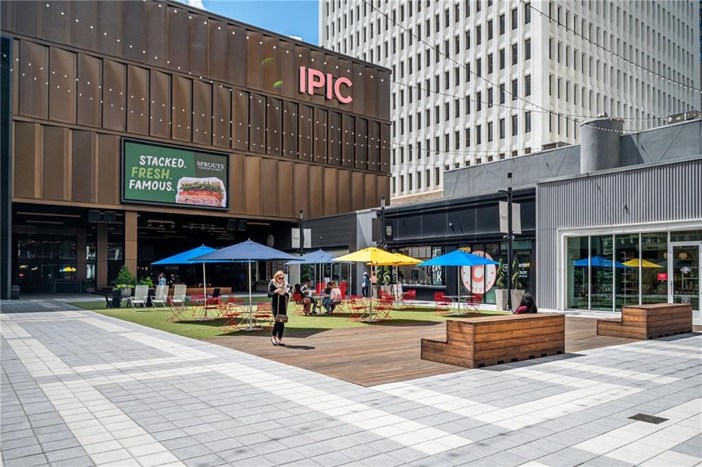145 15th Street Northeast, Unit 1225 Atlanta, GA 30361 - Photo 29 of 54 a view of an outdoor space with a patio
