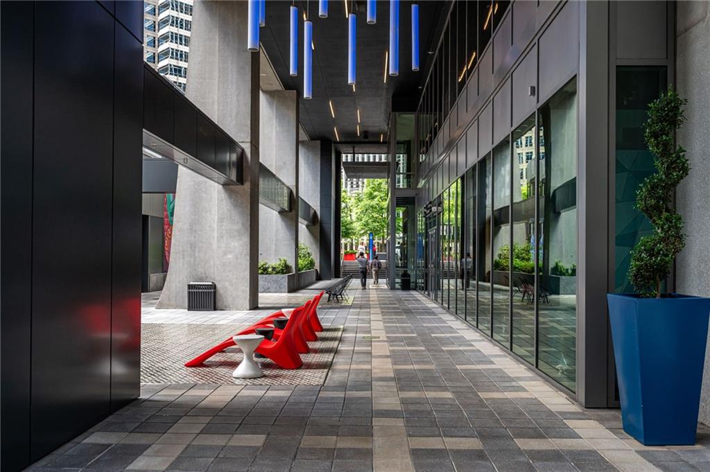 145 15th Street Northeast, Unit 1225 Atlanta, GA 30361 - Photo 30 of 54 a view of outdoor space with seating area