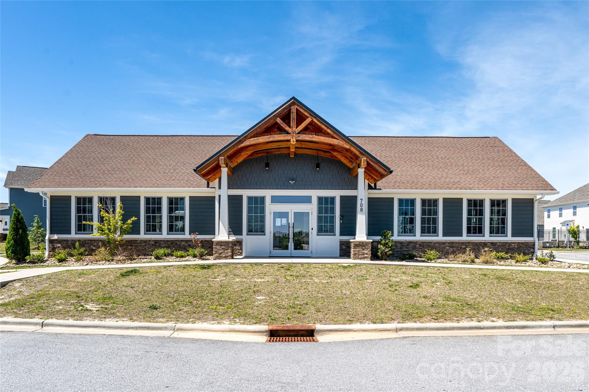 615 Fox Cove Road Hendersonville, NC 28792 - Photo 43 of 47 front view of a house with a yard