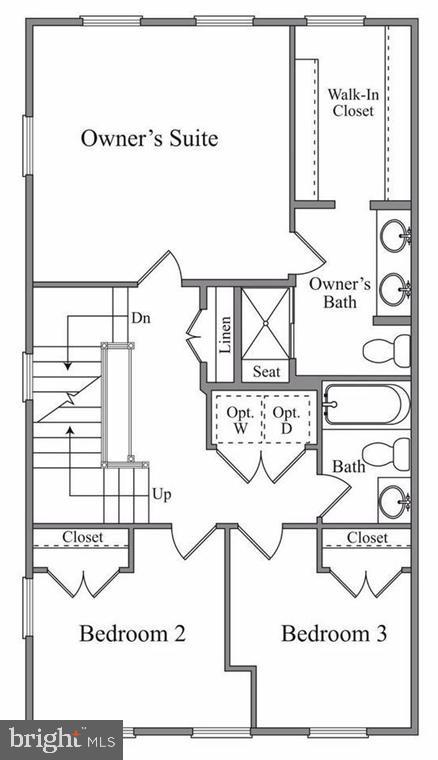 2 Maxwell Square Frederick, MD 21701 - Photo 22 of 24 Upper Level Floor Plan