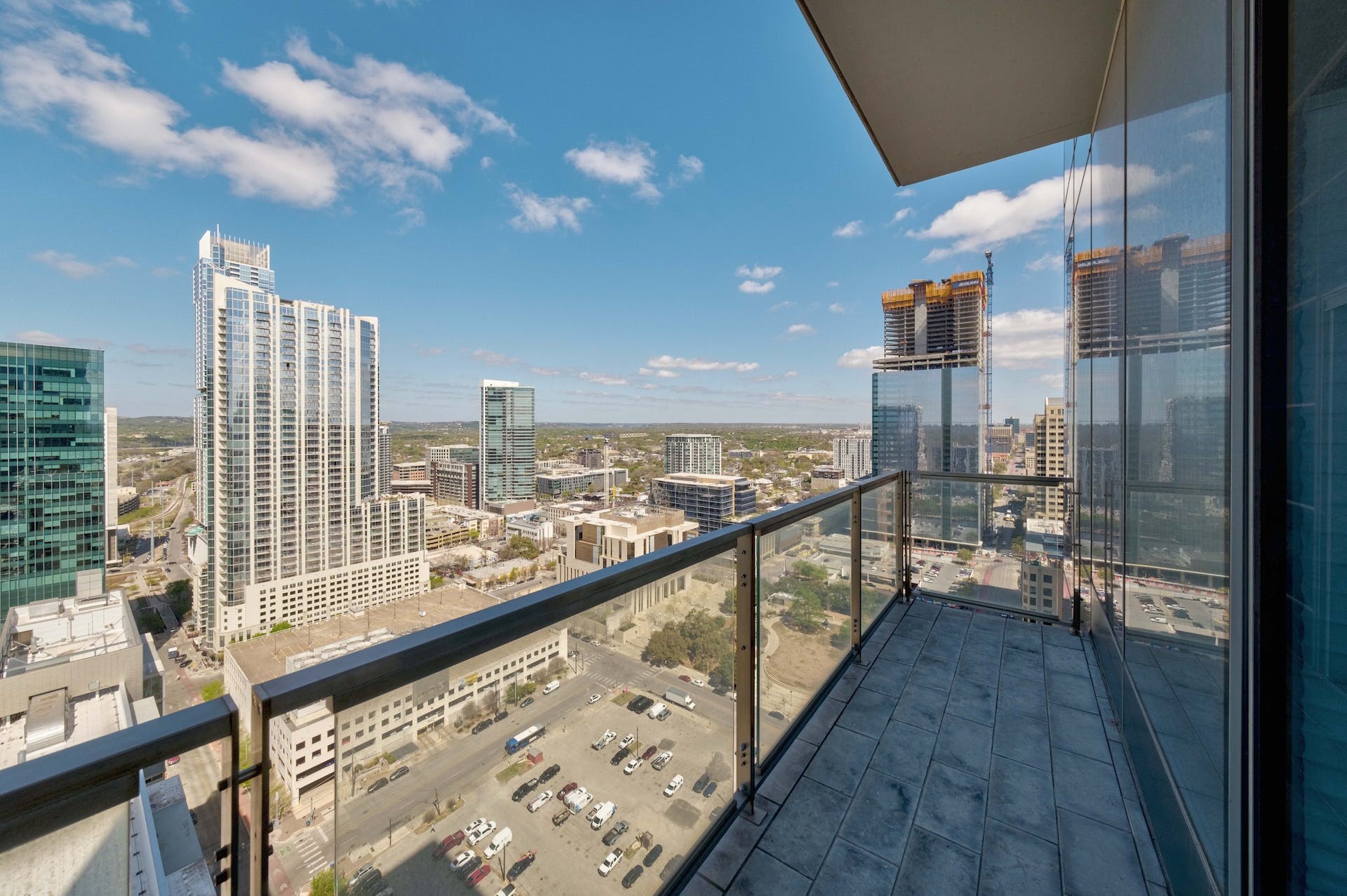 210 Lavaca Street, Unit 2608 Austin, TX 78701 - Photo 25 of 40 a view of balcony with city view