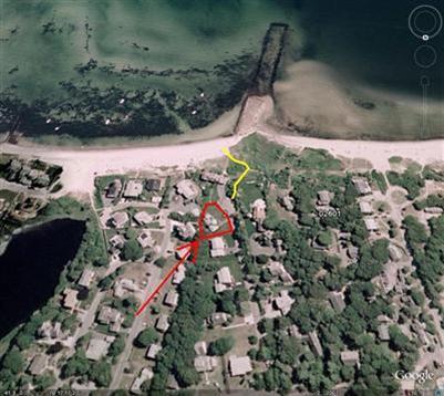 92 Harbor Road Hyannis, MA 02601 - Photo 6 of 22 an aerial view of a house