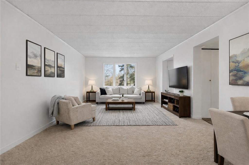 820 East Beau Street, Unit 3M Washington, PA 15301 - Photo 8 of 29 Open concept living area with flexible floorplan and fresh finishes
