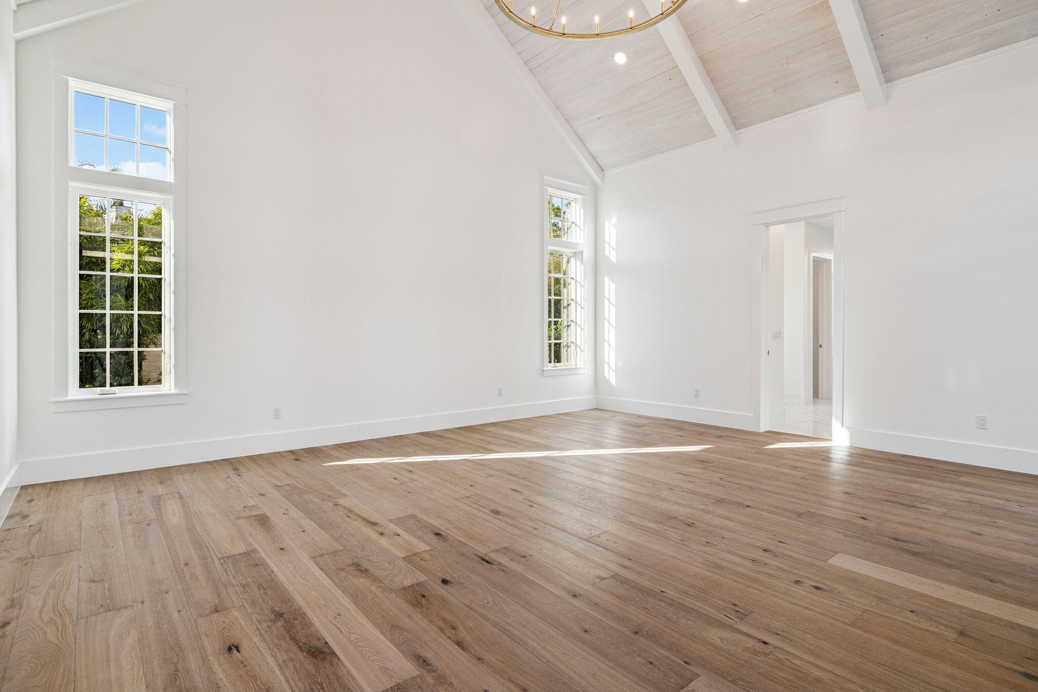 155 Golfridge Dr Inlet Beach Inlet Beach, FL 32461 - Photo 36 of 99 an empty room with wooden floor and windows