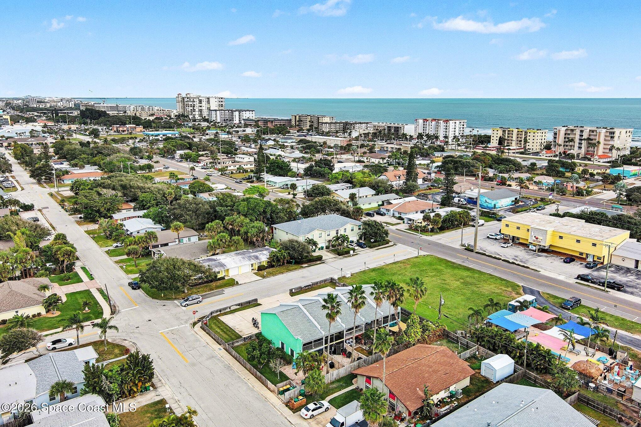 290 North 2nd Street, Unit 3 Cocoa Beach, FL 32931 - Photo 30 of 31 an aerial view of a city