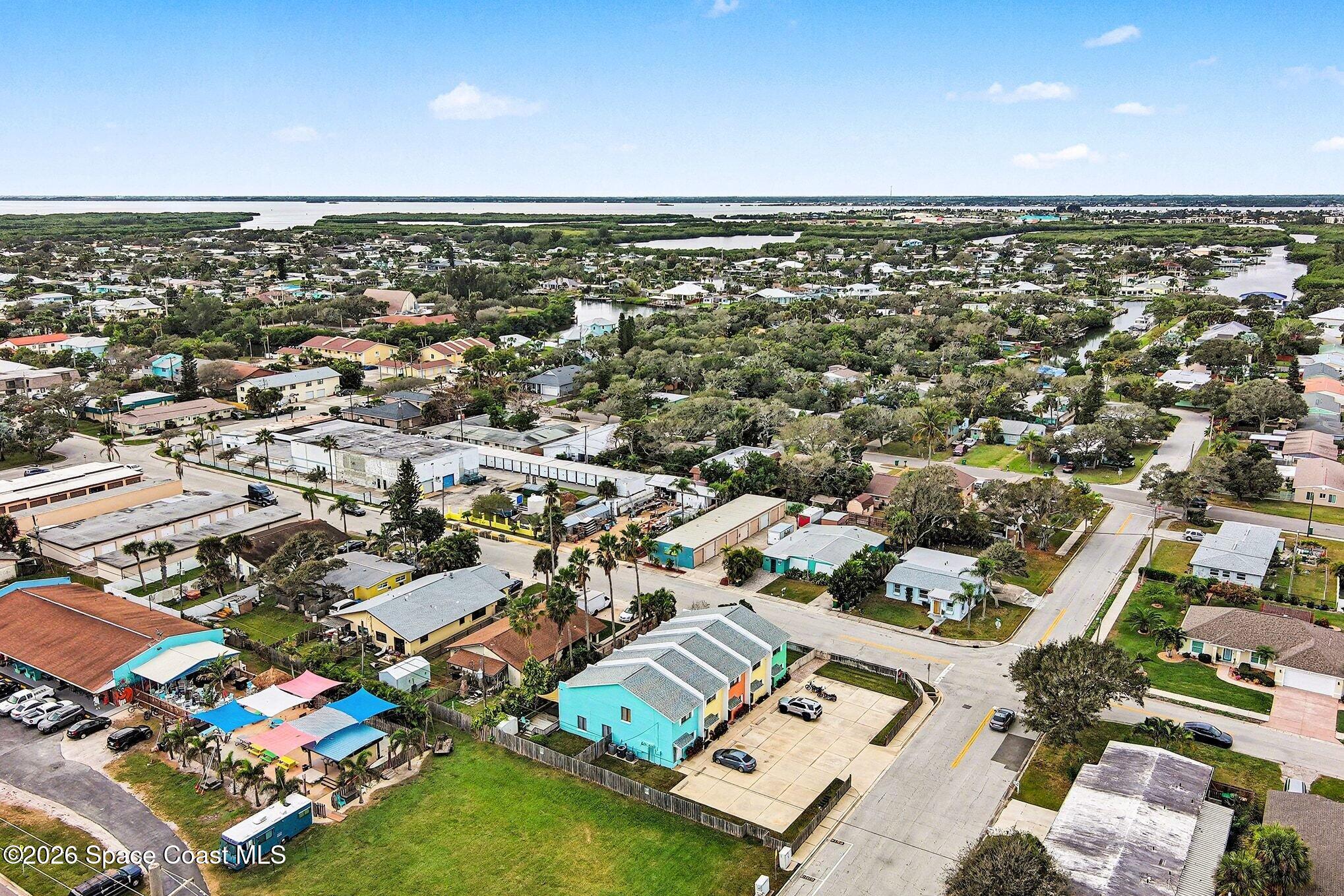 290 North 2nd Street, Unit 3 Cocoa Beach, FL 32931 - Photo 31 of 31 an aerial view of a city