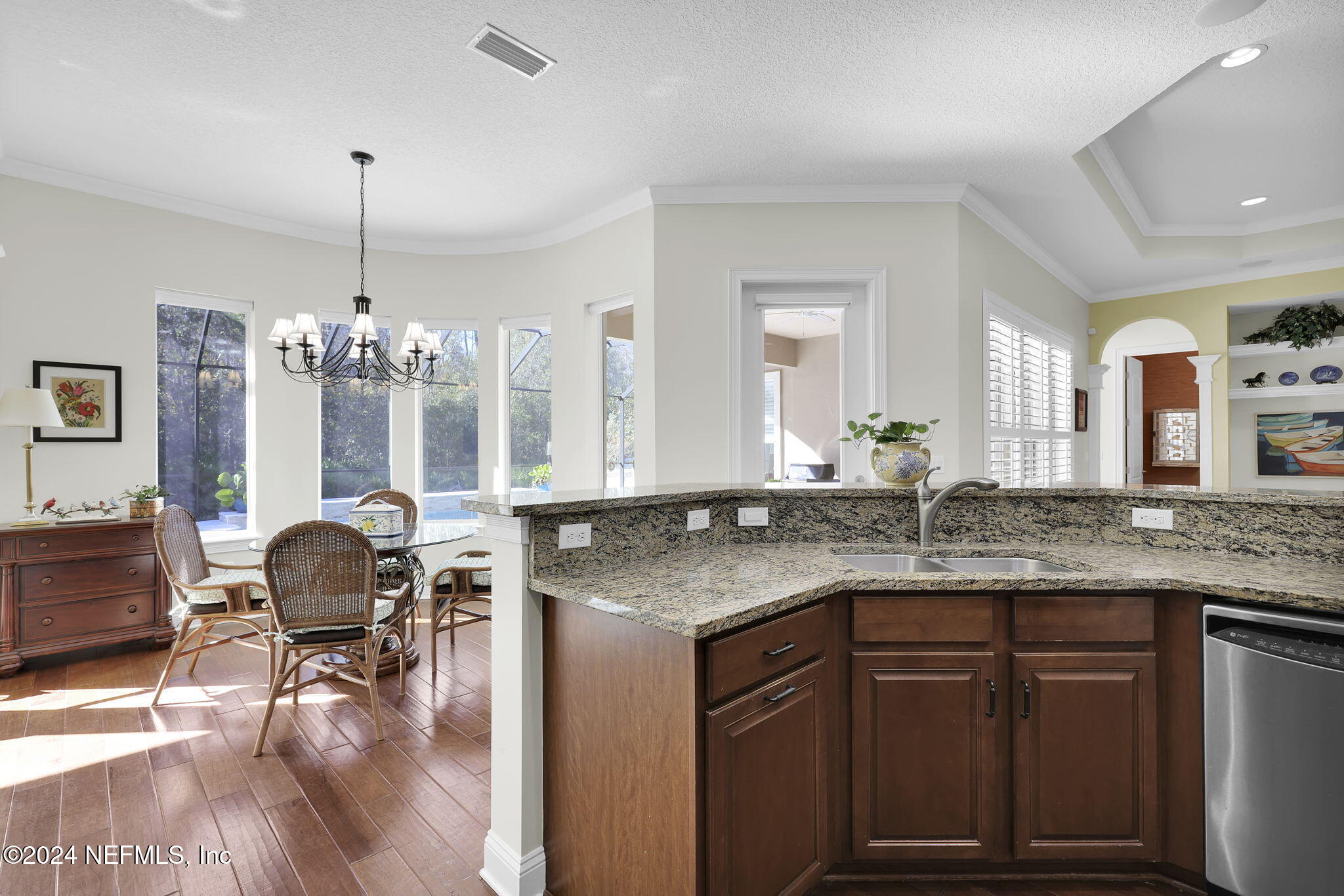 544 Sebastian Square St. Augustine, FL 32095 - Photo 15 of 62 kitchen to breakfast nook