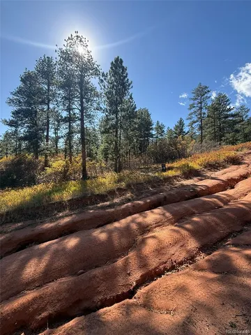 a view of a street with houses