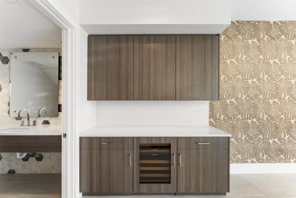 53 Southeast Seminole Street, Unit A Stuart, FL 34994 - Photo 23 of 75 a bathroom with a sink and a mirror