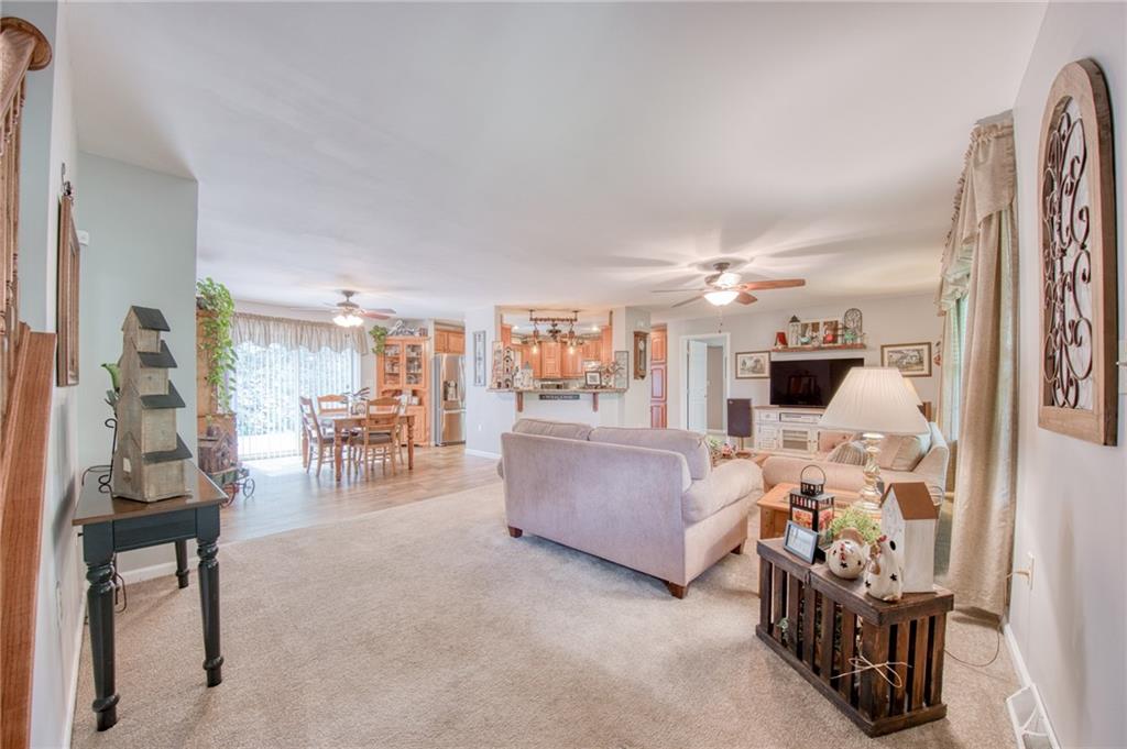 201 Magill Road Zelienople, PA 16063 - Photo 6 of 46 Versatile open living space, great for entertaining