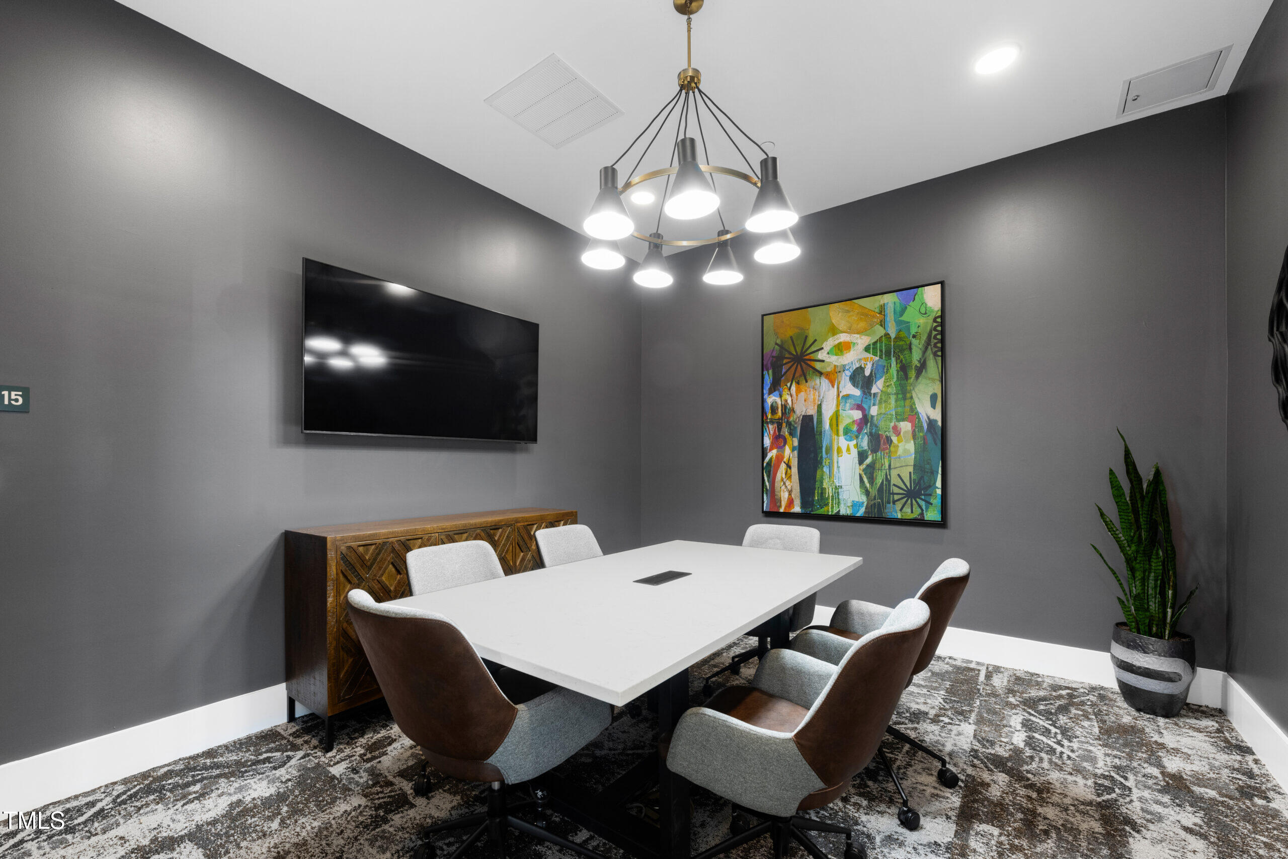 2720 Bristlecone Trail, Unit B4 Raleigh, NC 27603 - Photo 14 of 27 Allora-Pines-Amenities-Tech-Lounge-6649-