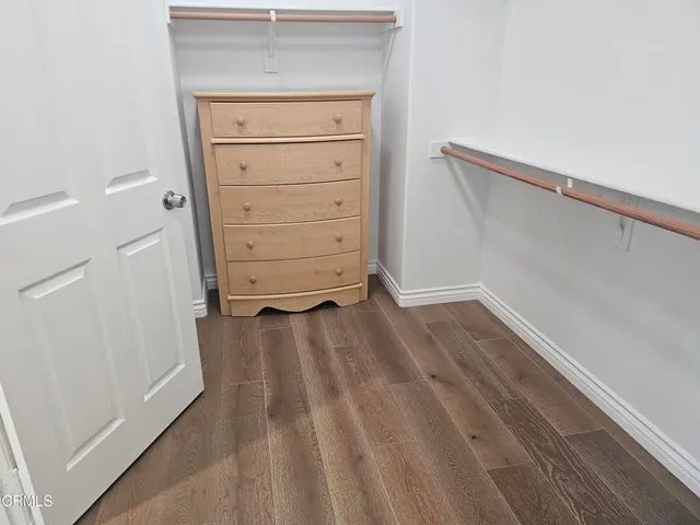 a view of walk in closet
