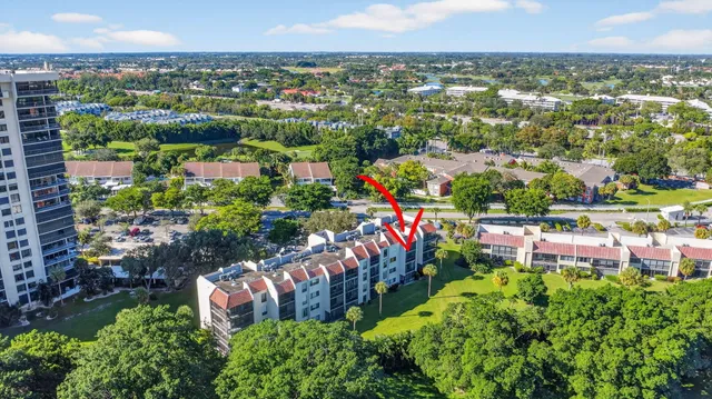 an aerial view of city