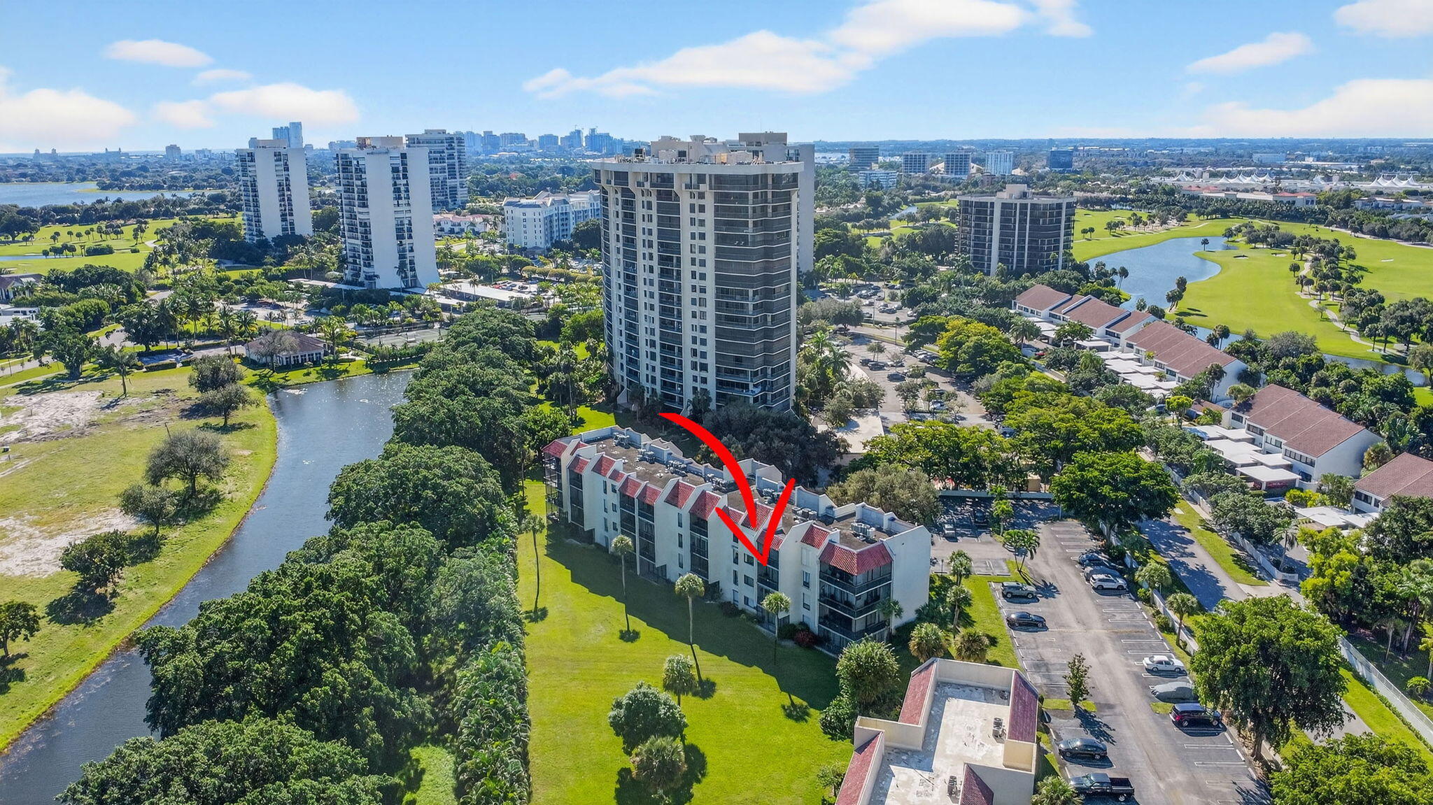 2500 Presidential Way, Unit 302 West Palm Beach, FL 33401 - Photo 46 of 52 an aerial view of city