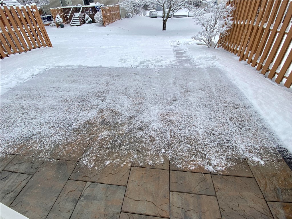 1012 Royal Drive Victor, NY 14564 - Photo 32 of 34 Stamped patio, majority covered in snow
