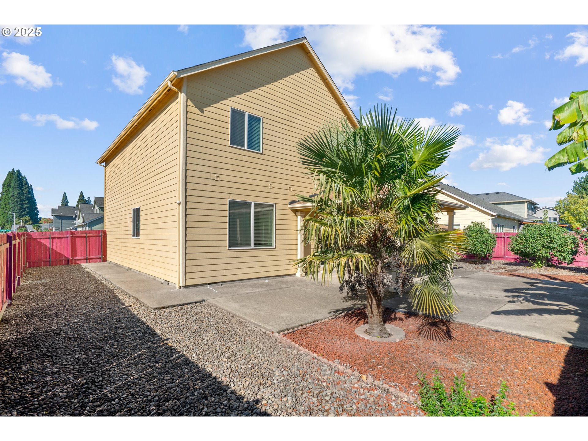 4199 Geranium Loop Northeast Salem, OR 97305 - Photo 33 of 43 a view of a house with a backyard
