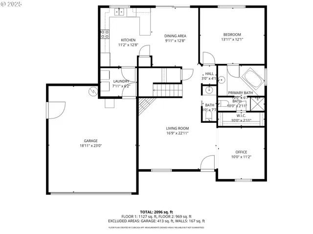 a picture of a bench in front of a wall