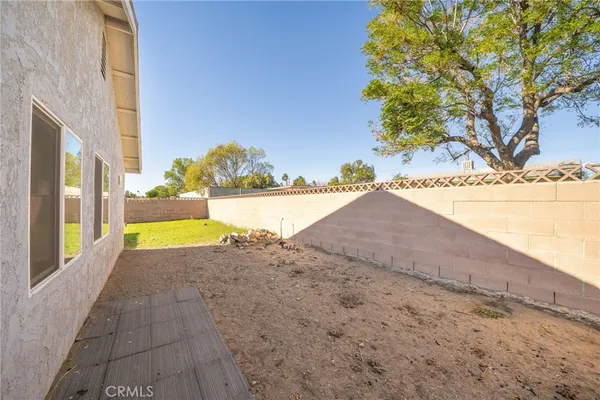 a view of outdoor space and yard