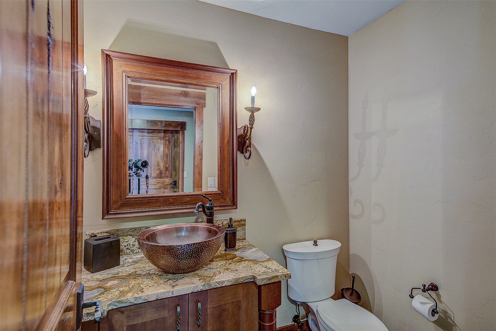 59 Club House Road, Unit C Breckenridge, CO 80424 - Photo 17 of 50 Half bath with toilet and vanity