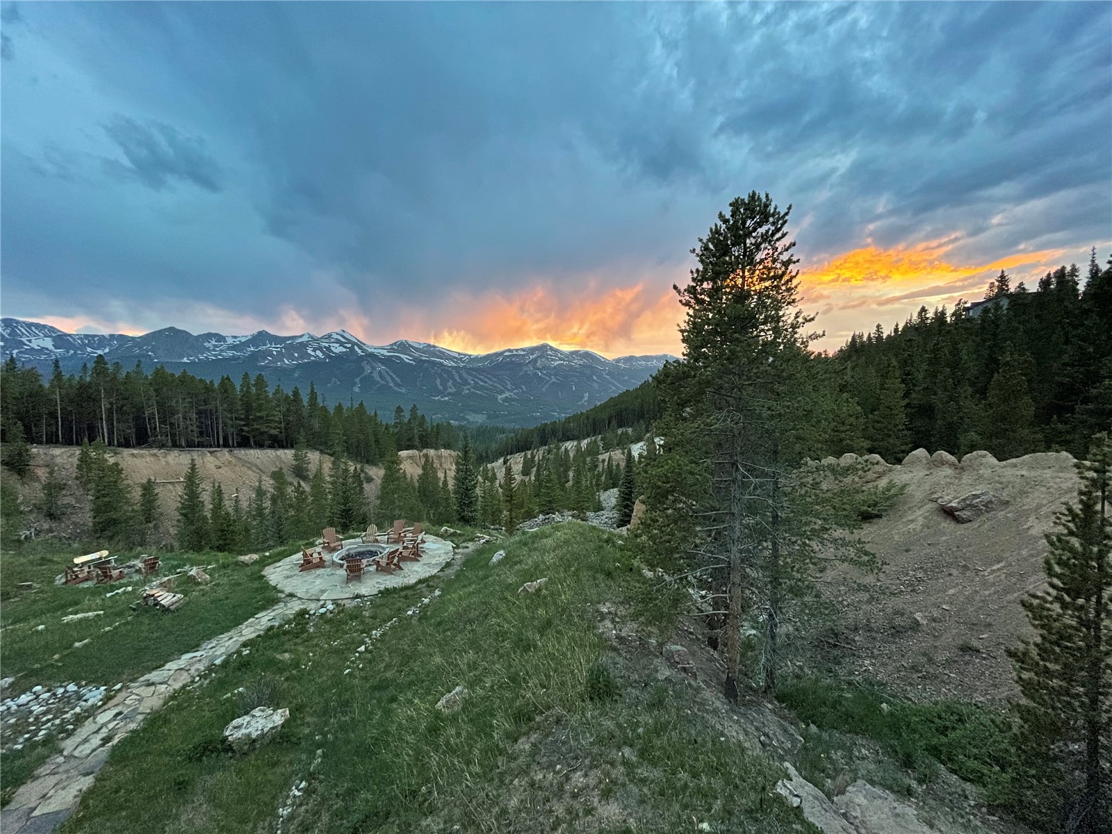 59 Club House Road, Unit C Breckenridge, CO 80424 - Photo 43 of 50 Mountain view featuring a forest