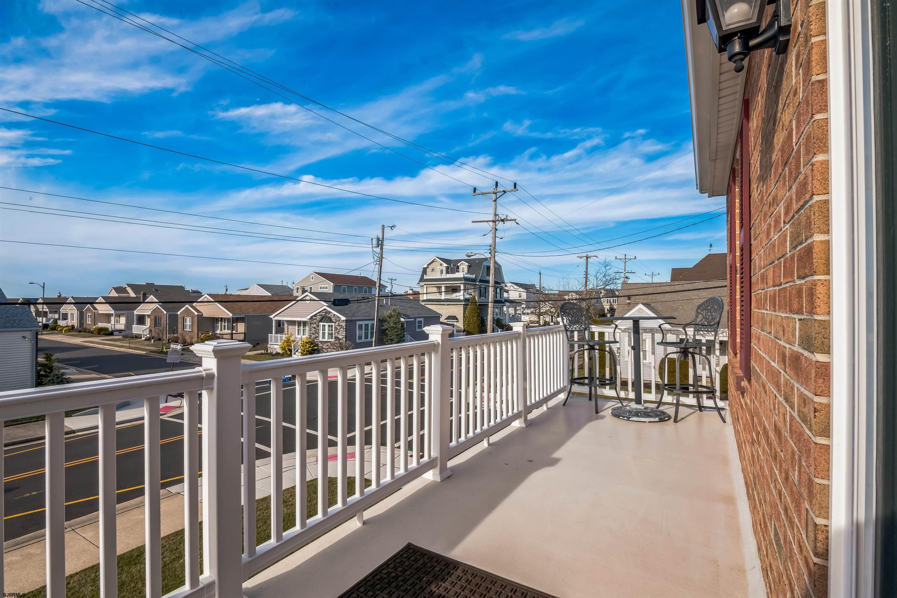 3304 Monmouth Avenue, Unit WINTER RENTAL Longport, NJ 08403 - Photo 25 of 29 a view of a balcony with city view