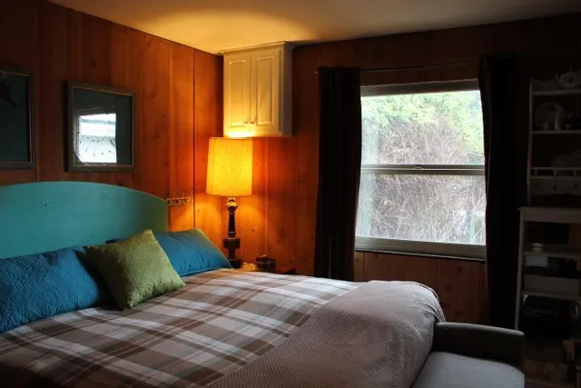 a view of a back yard