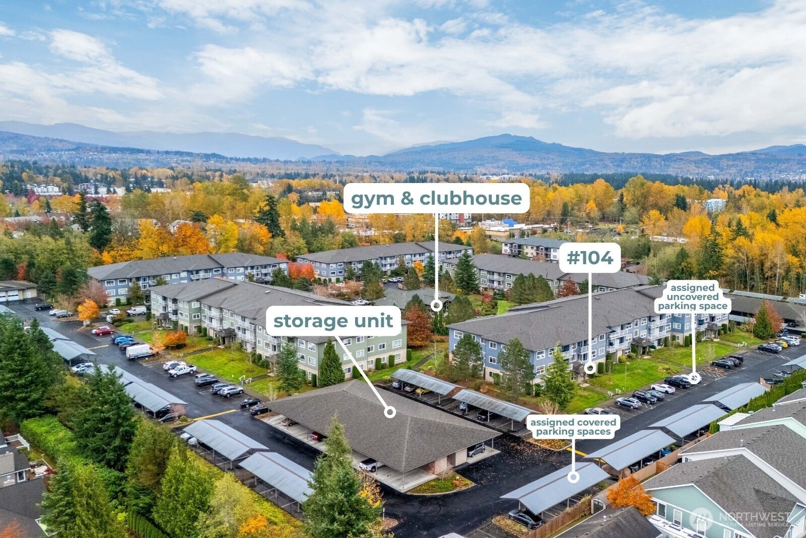 516 Darby Drive, Unit 104 Bellingham, WA 98226 - Photo 2 of 40 a view of a city