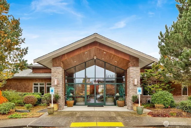 a view of a house with a swimming pool