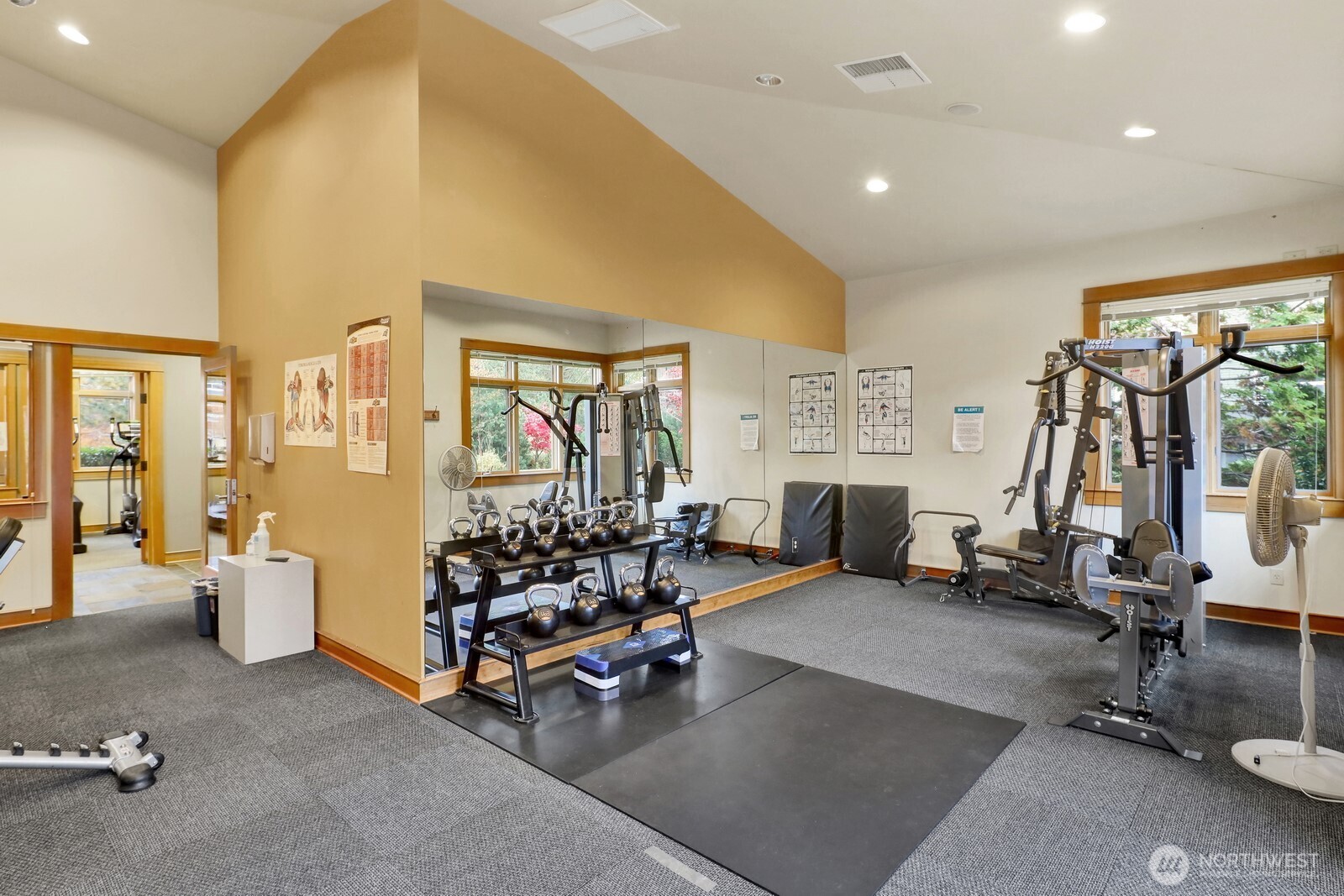 516 Darby Drive, Unit 104 Bellingham, WA 98226 - Photo 37 of 40 a view of a room with gym equipment
