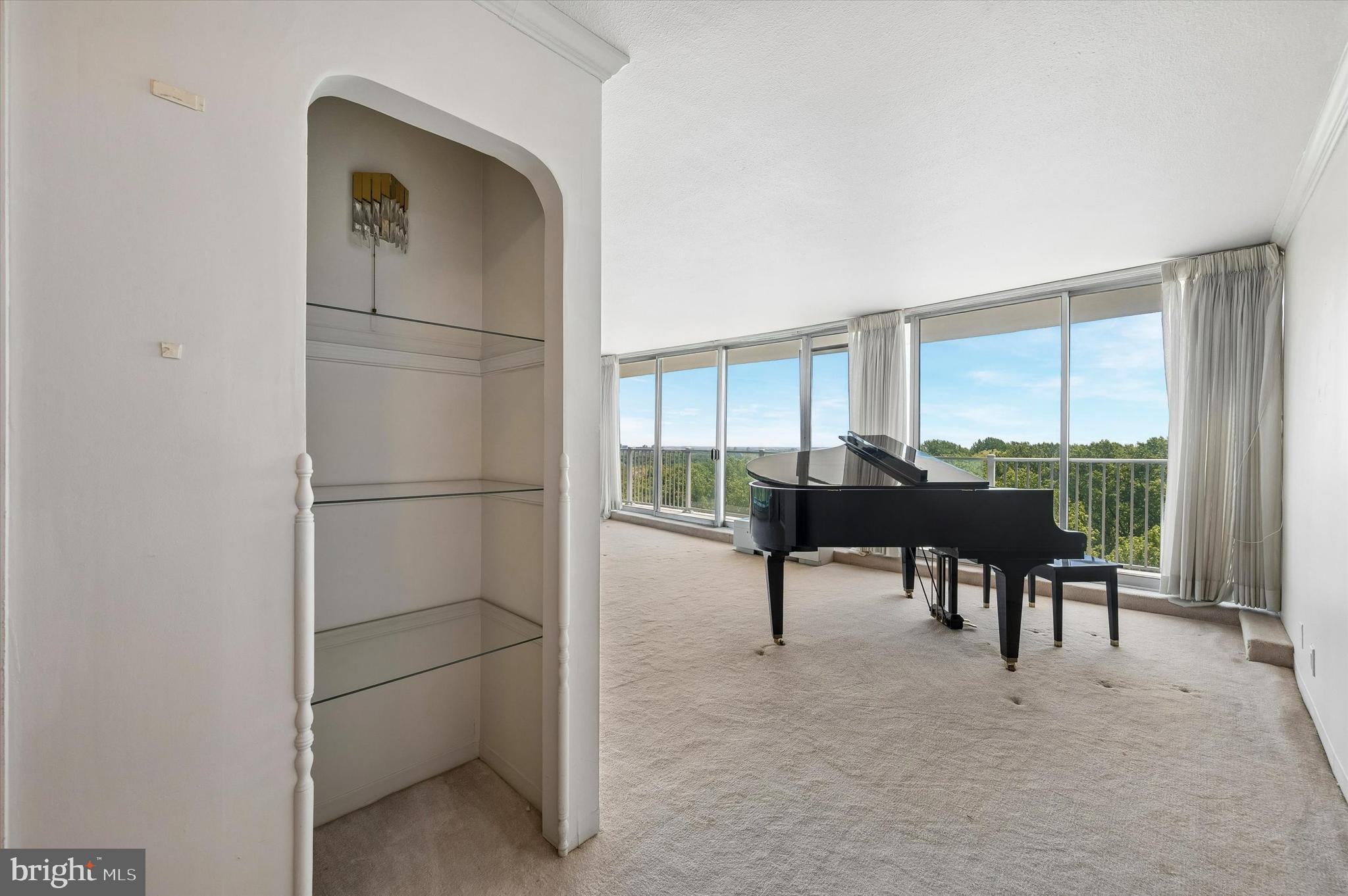 3900 West Ford Road, Unit 16E Philadelphia, PA 19131 - Photo 10 of 14 View from Foyer leading into living room