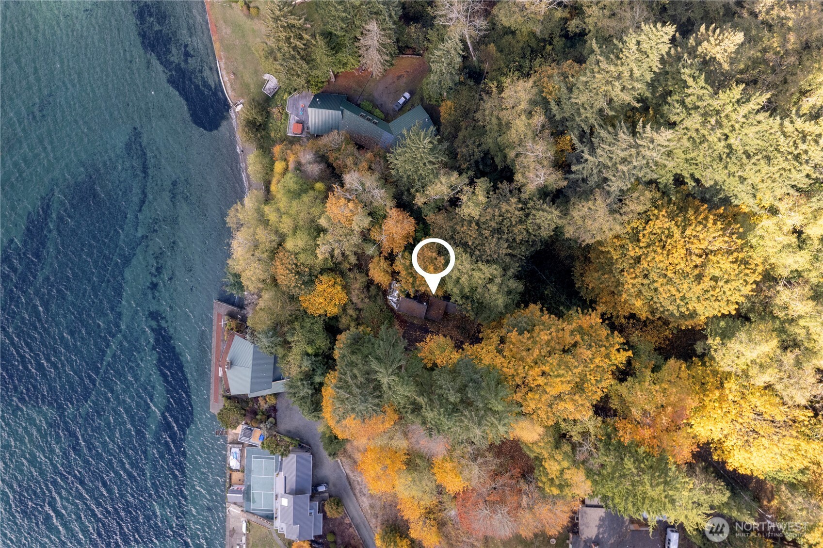13843 Southwest 248th Street Vashon, WA 98070 - Photo 20 of 26 an aerial view of house with yard