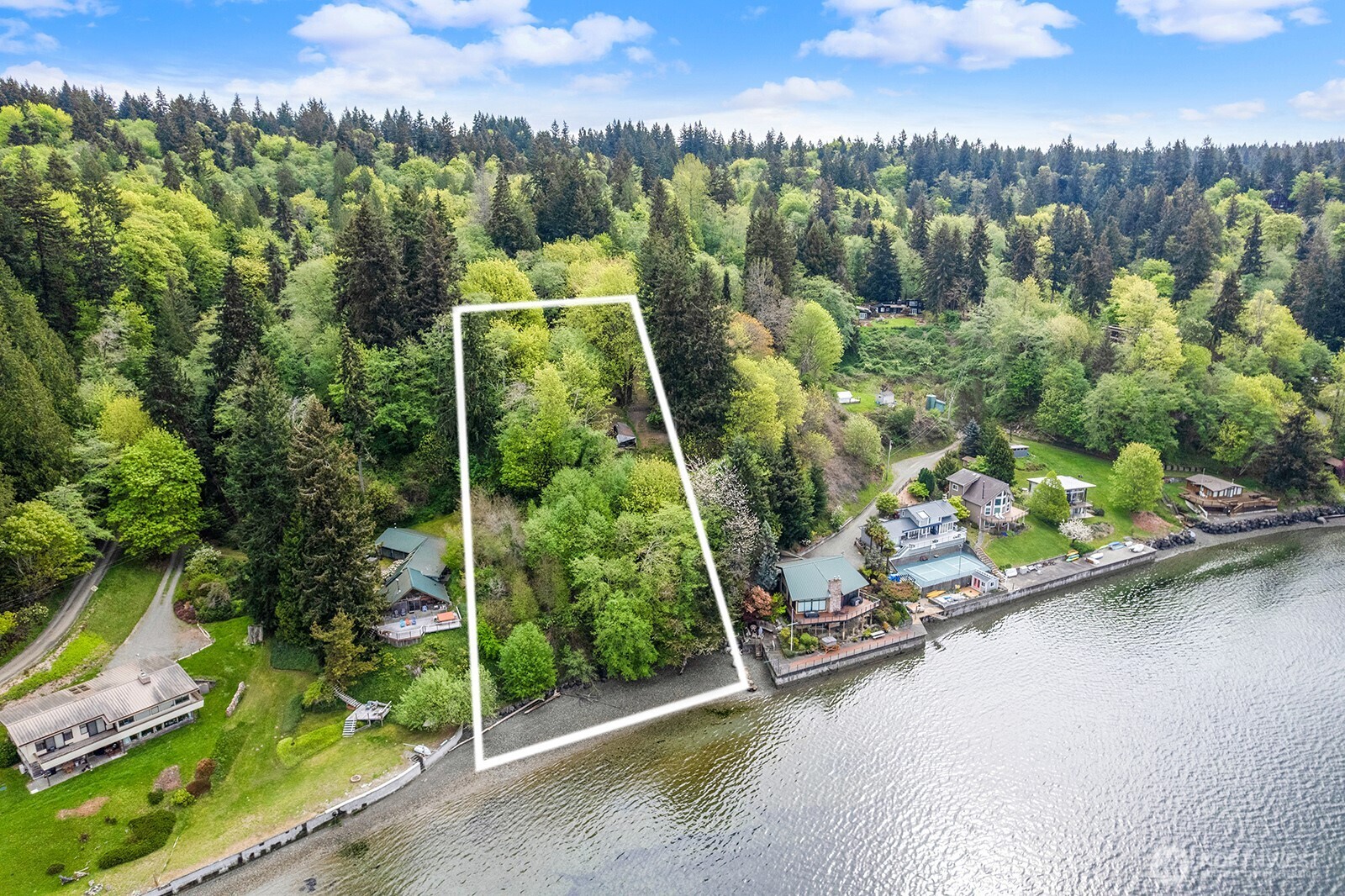 13843 Southwest 248th Street Vashon, WA 98070 - Photo 22 of 26 a view of a balcony with an outdoor space
