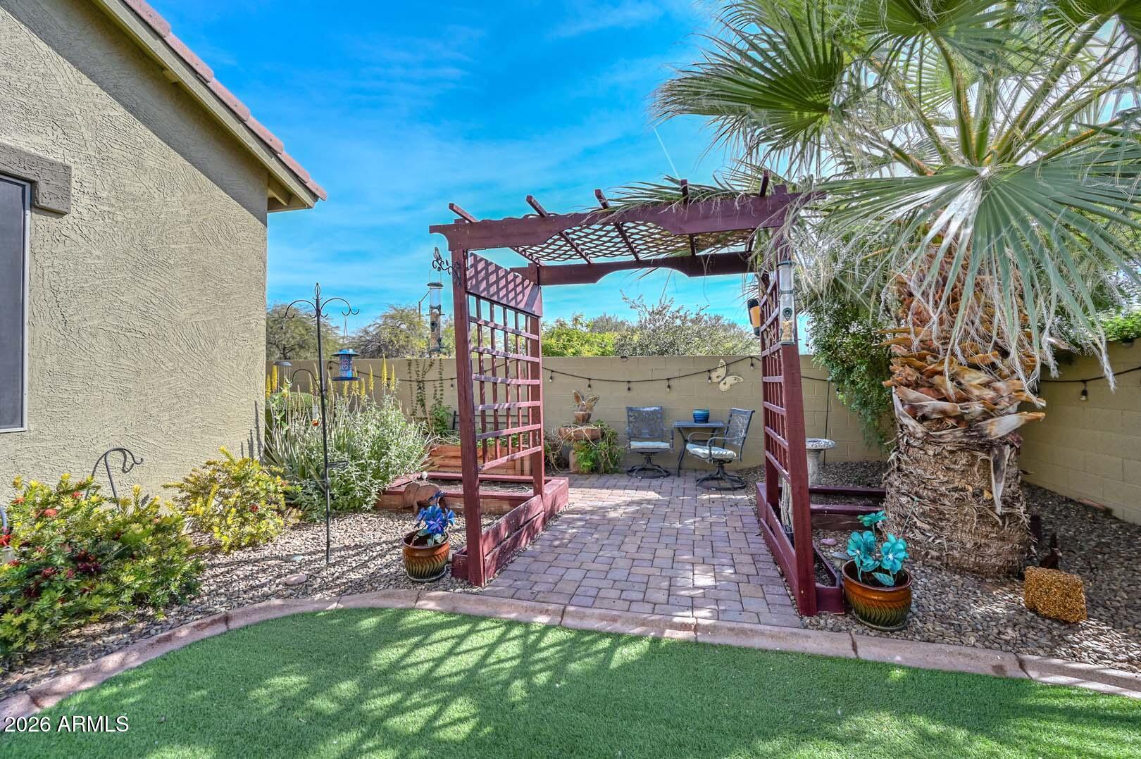 16729 West Jackson Street Goodyear, AZ 85338 - Photo 9 of 47 Backyard-Garden