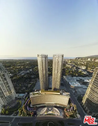 a view of a balcony with city