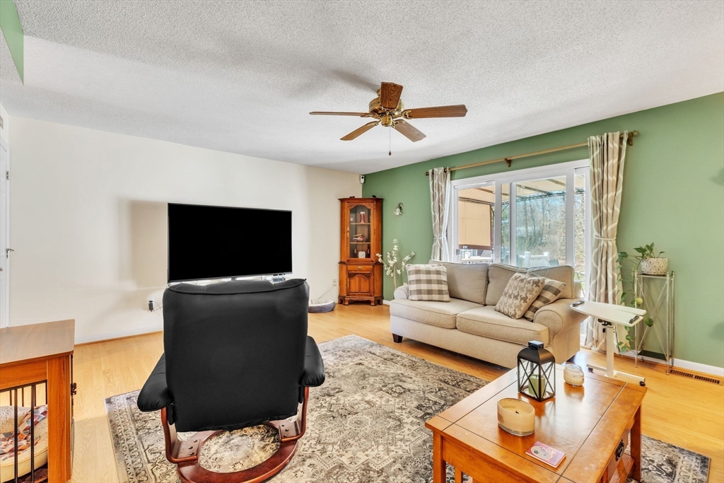 610 County Road, Unit 2 Holyoke, MA 01040 - Photo 14 of 42 a living room with furniture and a flat screen tv