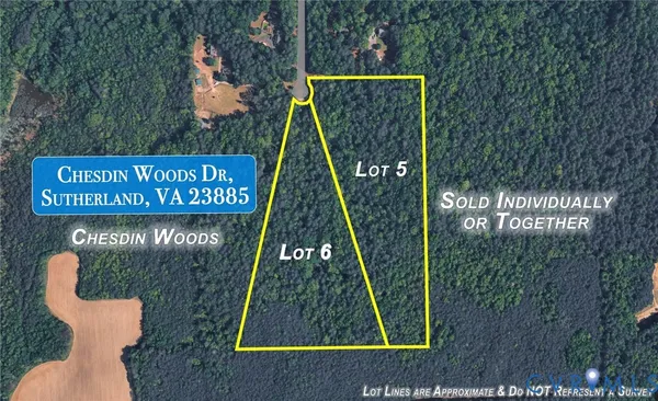 $144,000 | Lot 6 Chesdin Woods Drive, Sutherland, VA 23885