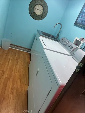 a room with storage and utility