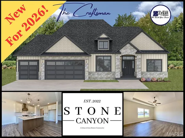 $505,000 | 1 Craftsman @ Stone Canyon, Foristell, MO 63348