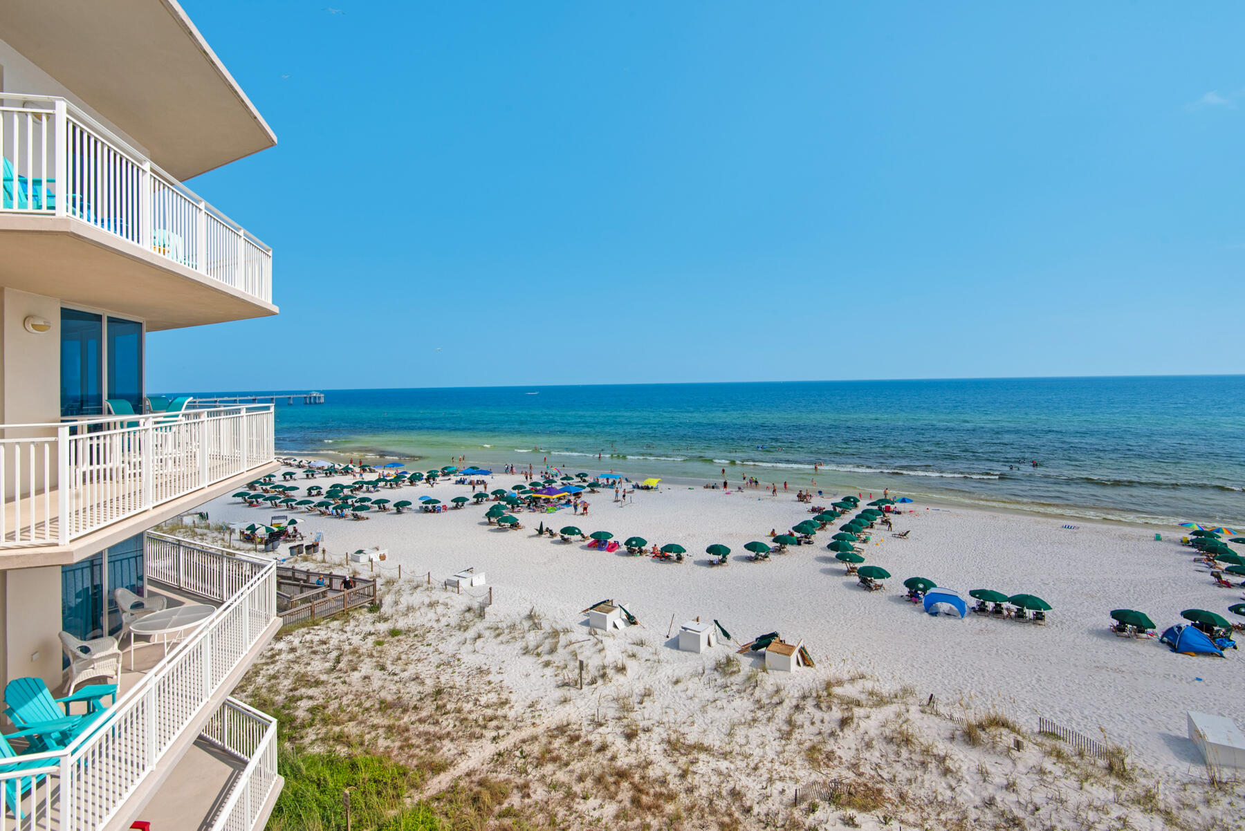 1110 Santa Rosa Boulevard, Unit B501 Fort Walton Beach, FL 32548 - Photo 23 of 51 an aerial view of beach and ocean view
