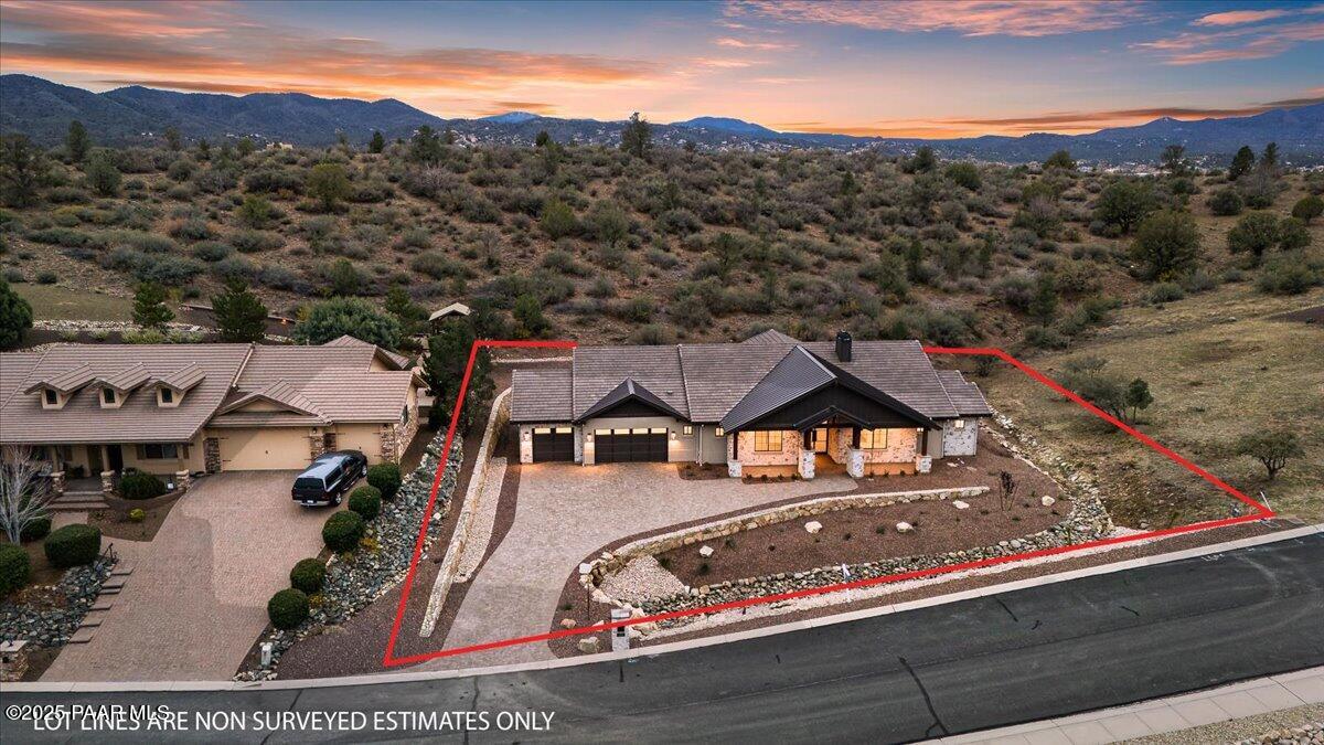 125 Rotonda Way Prescott, AZ 86301 - Photo 36 of 38 an aerial view of houses with a street