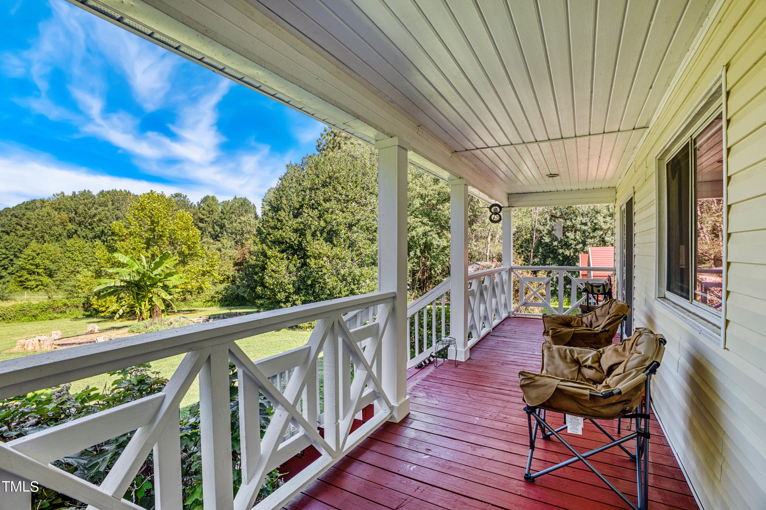 2650 Schloss Road Louisburg, NC 27549 - Photo 29 of 48 a view of a balcony with furniture