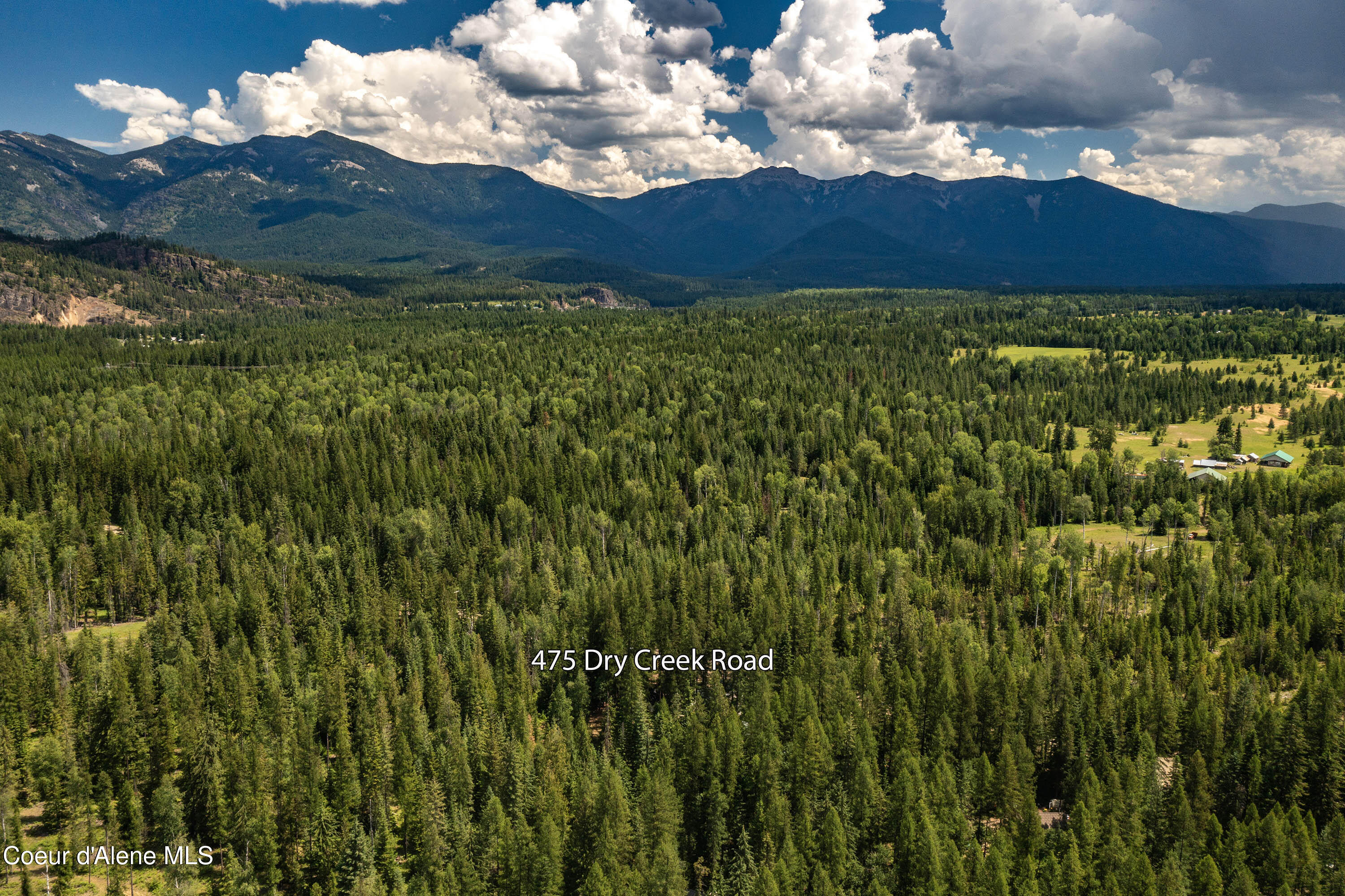 475 Dry Creek Road Clark Fork, ID 83811 - Photo 49 of 53 Aerial Looking NE