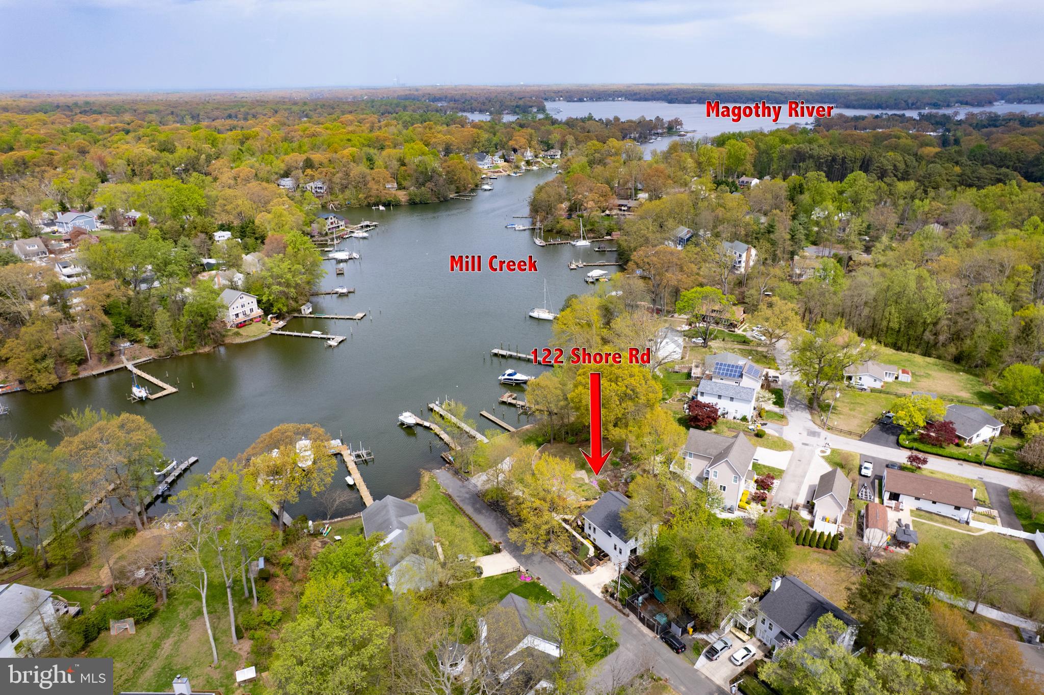 122 Shore Road Arnold, MD 21012 - Photo 62 of 70 Aerial 2