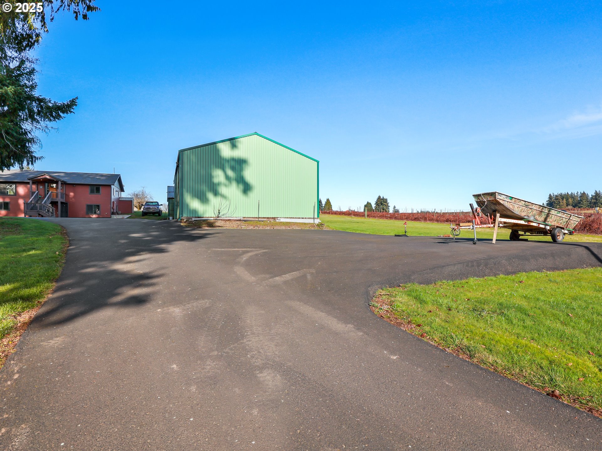 5714 Northwest 169th Street Ridgefield, WA 98642 - Photo 42 of 48 a view of a field with ocean view